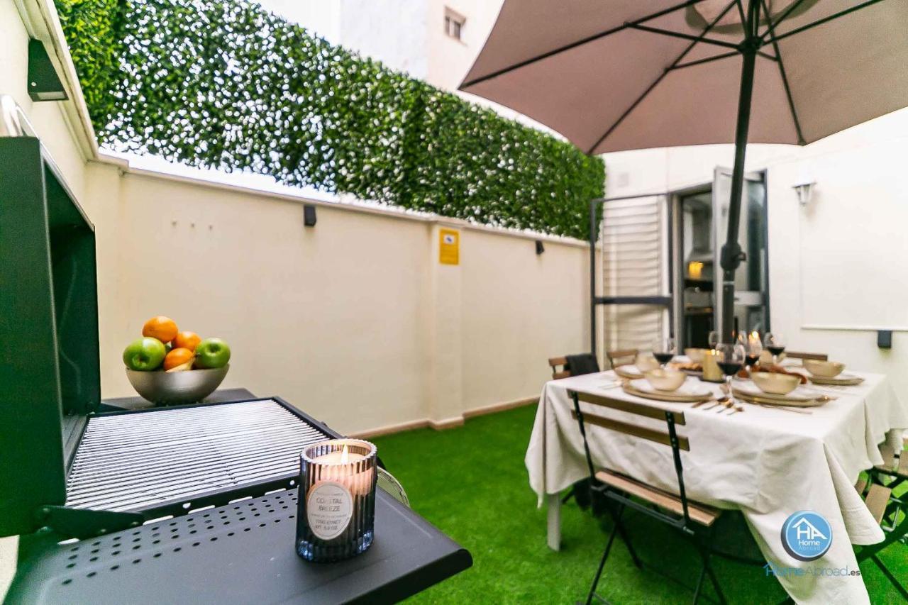 Bajo Urbano Boutique En Carlos Haya Con Terraza Y Parking Málaga Esterno foto